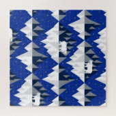 氷山シームレスパターン上の極熊。 ジグソーパズル (横)