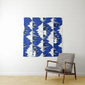 氷山シームレスパターン上の極熊。 タペストリー (インサイチュ(横))