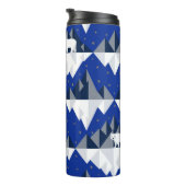 氷山シームレスパターン上の極熊。 タンブラー (回転右)