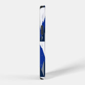 氷山シームレスパターン上の極熊。 iPhoneケース (右側面)
