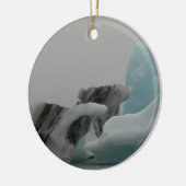 氷山層 セラミックオーナメント (左)