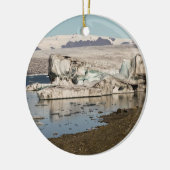 氷山層 セラミックオーナメント (左)