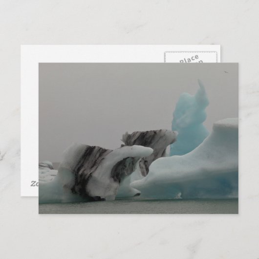 氷山層 ポストカード (正面/裏面)