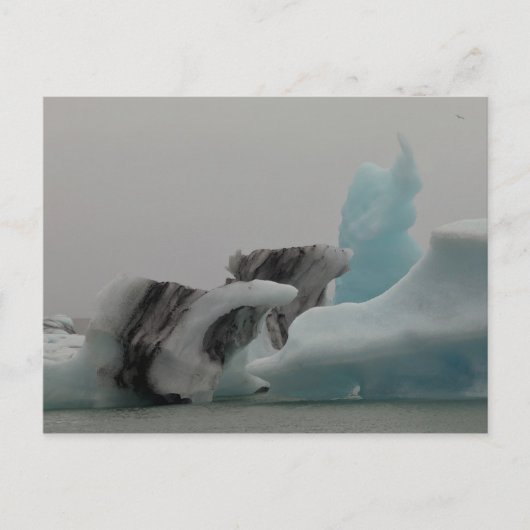 氷山層 ポストカード (正面)