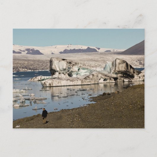 氷山層 ポストカード (正面)