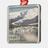 氷山層 メタルオーナメント (左)