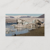 氷山層 名刺 (裏面)