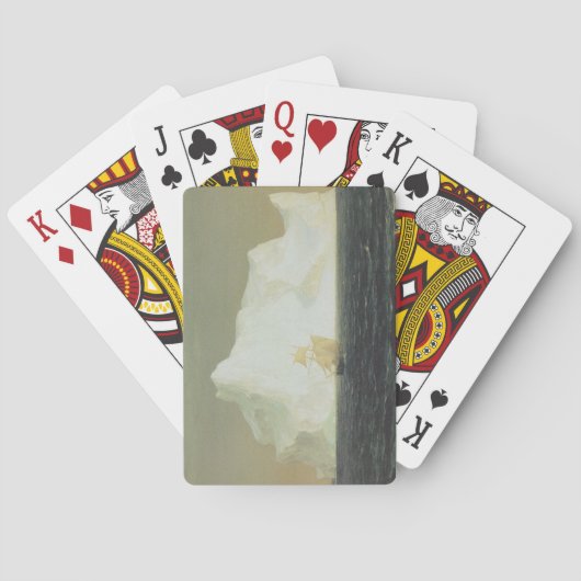 氷山（フレデリック・エドウィン教会） トランプ (裏面)