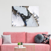 氷島 キャンバスプリント (インサイチュ (リビング))