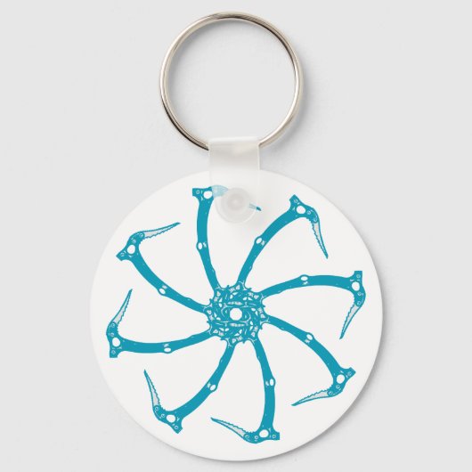 氷工具スピンドル キーホルダー (正面)