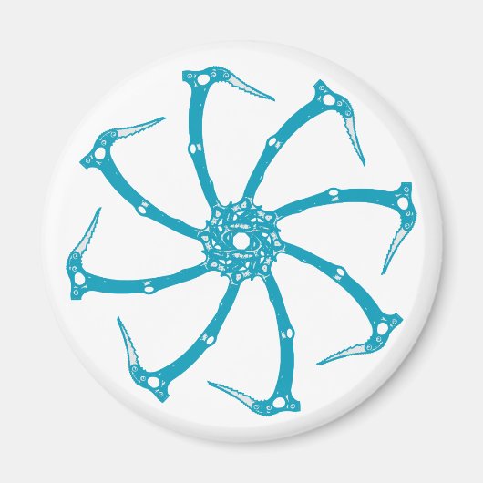 氷工具スピンドル マグネット (正面)