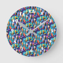 氷床カラフル岩