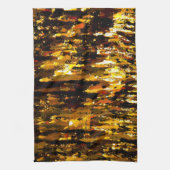 氷床下の曇り照明 キッチンタオル (縦)