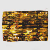 氷床下の曇り照明 ゴルフタオル (横)