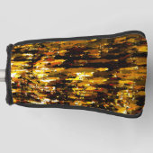 氷床下の曇り照明 ゴルフヘッドカバー (正面)