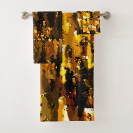 氷床下の曇り照明 バスタオルセット