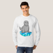氷床付きシール Tシャツ (正面フル)