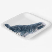 氷座チベットマスティフ紙プレート9"sq ペーパープレート (傾斜あり)