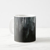 氷形成のマクロ撮影 コーヒーマグカップ (正面左)