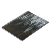 氷形成のマクロ撮影 ノートブック (左側)