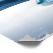 氷彫刻 – アイススケーター ポスター (角)