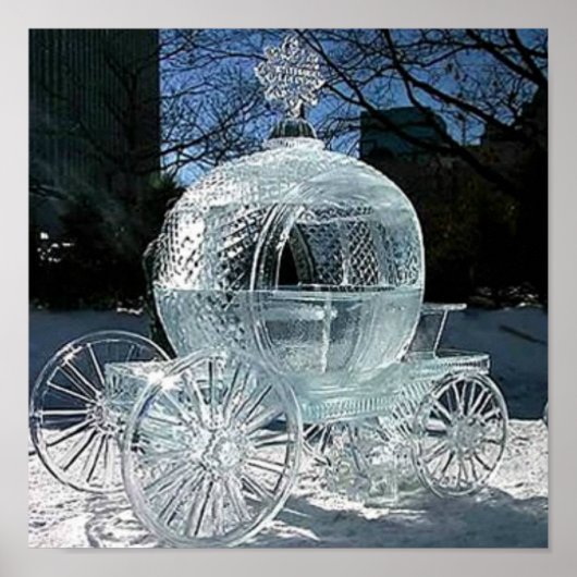 氷彫刻 ポスター (正面)