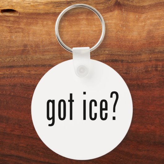 氷得? キーホルダー (正面)