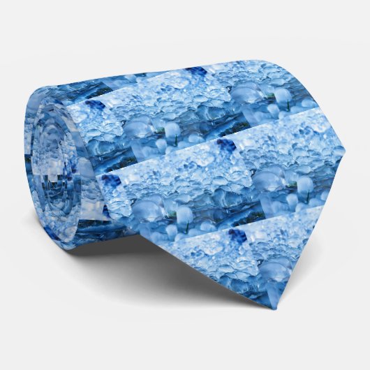 氷抽象芸術 ネクタイ (ロール)