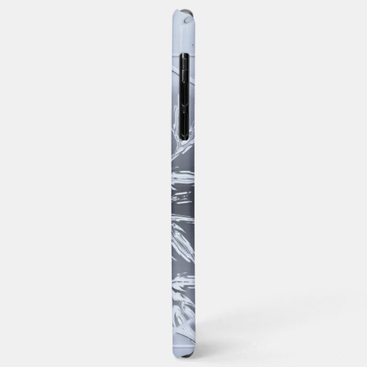 氷晶の雪片iPhoneケース Case-Mate iPhoneケース (裏面/左)