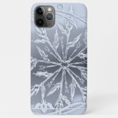 氷晶の雪片iPhoneケース Case-Mate iPhoneケース (裏面)
