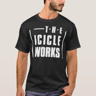 氷柱が働く Tシャツ