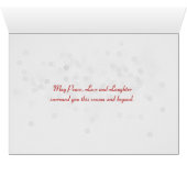 氷柱のあるキャビン冬のサンタクロース (内部横(下))