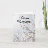 氷柱のホリデーコレクションカード カード (正面)