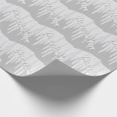 氷柱ラッピング紙かわいい冬のアイスのプレゼント紙 ラッピングペーパー (角)