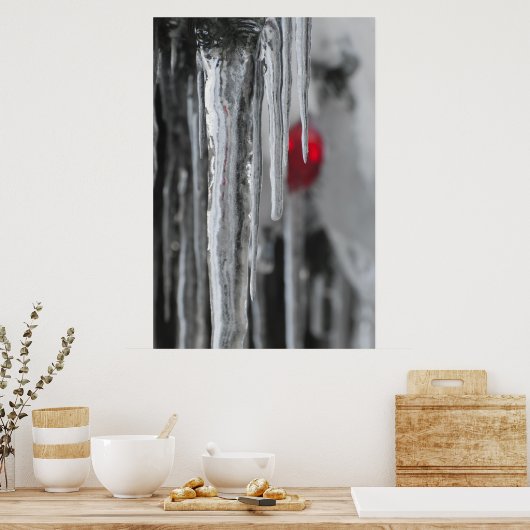 氷柱 ポスター (キッチン)