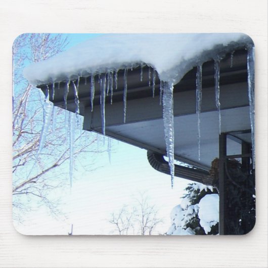 氷柱 マウスパッド (正面)