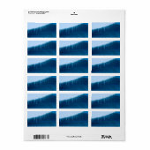 氷柱 ラベル (フルシート)