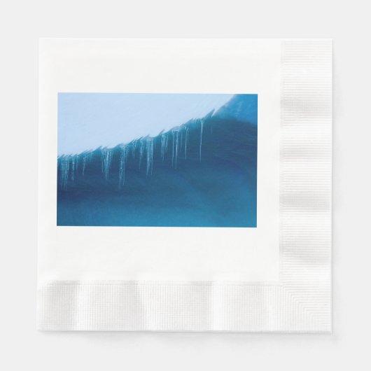 氷柱 縁ありランチョンナプキン (正面)
