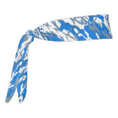 氷水の青い迷彩柄の頭部の覆い タイヘッドバンド (回転270)