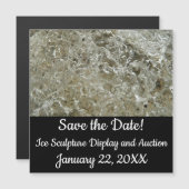 氷氷抽象芸術自然テクスチャ (正面/裏面)