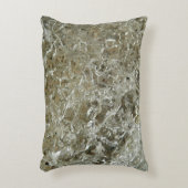 氷氷抽象芸術自然テクスチャ アクセントクッション (正面(垂直))