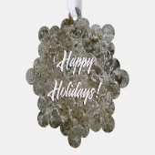 氷氷抽象芸術自然テクスチャ オーナメントカード (左)