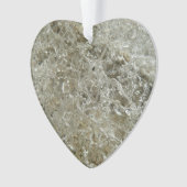 氷氷抽象芸術自然テクスチャ オーナメント (正面)