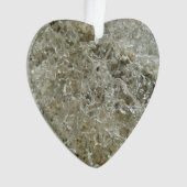 氷氷抽象芸術自然テクスチャ オーナメント (正面)