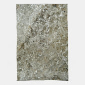 氷氷抽象芸術自然テクスチャ キッチンタオル (縦)