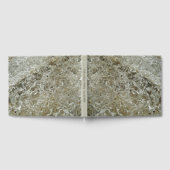 氷氷抽象芸術自然テクスチャ ゲストブック (全面)