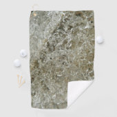 氷氷抽象芸術自然テクスチャ ゴルフタオル (インサイチュ)