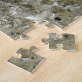 氷氷抽象芸術自然テクスチャ ジグソーパズル (側面)