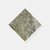 氷氷抽象芸術自然テクスチャ スタンダードカクテルナプキン (角)