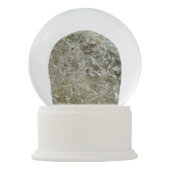 氷氷抽象芸術自然テクスチャ スノーグローブ (裏面)